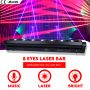 8 Eyes Beam Laser Moving Head  Bar Light DMX 8x 500mw+8X10W LED Pixel Control 