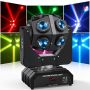LED RGBW 360°Rotation Disco Ball Lights DMX Control for Dj Disco Party Stage Effect Lighting
