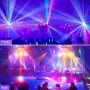 18 LEDs RGBW Disco Ball Moving Head Beam Light 360°Rotation DJ Lights