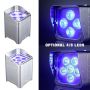 PAR Well 6*18W Battery Powered Wireless RGBWA+UV