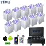 PAR Well 6*18W Battery Powered Wireless RGBWA+UV