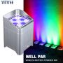PAR Well 6*18W Battery Powered Wireless RGBWA+UV