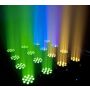 12 Pieces 4in1 RGBW LED Moving Head Wash Light Stage Light for Christmas Events Night Clubs Disco KTV Bar