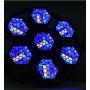 Mini P1 Retro Stager 17x50W RGB Audience Background Blinder Strobe Stage Light