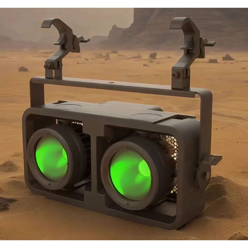 TIITEE Lighting B2 Blinder IP65 Waterproof 2X300W WW RGBW Moving Blinder Light For Theatre Concert Stage