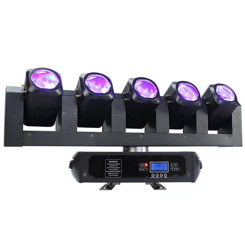 5 Eyes LED RGB Moving Head Beam Bar Light