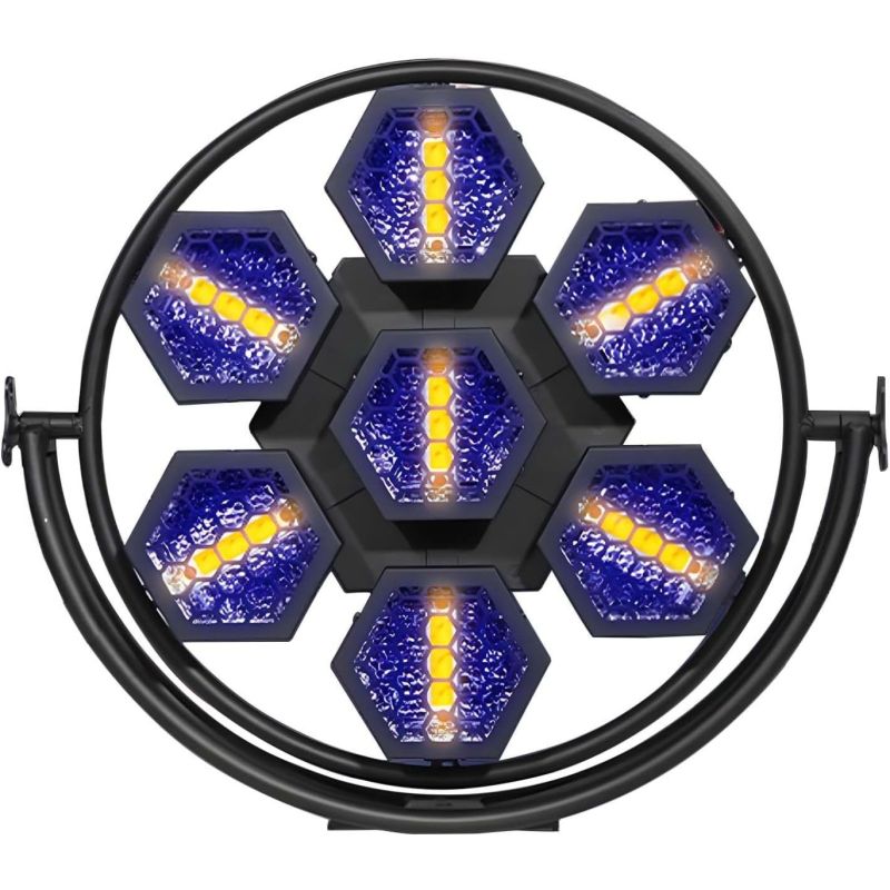 Mini Retro Stager 7X50W RGB LED Vintage Stage Light